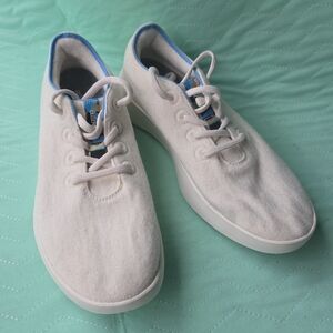 Men's 12 Wool Runner 2 white sneaker run athletic